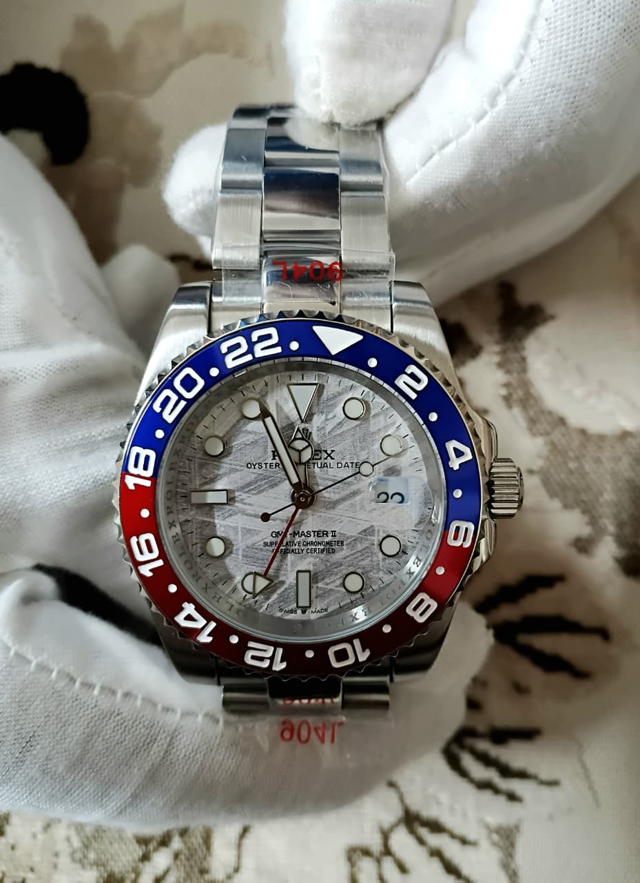 GMT-Master Meteorite Edition Silver Watch -7072